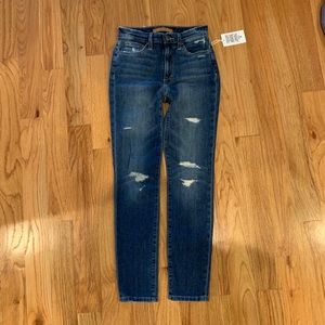 Joes Jeans The Charlie Distressed Ankle Jeans NWT